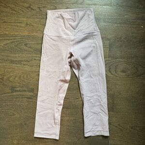 Women’s Align Mauve Grey Leggings EUC